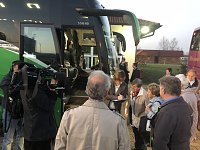 Bild: Mit Brauer und einem Filmteam unterwegs nach England
