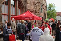 1. Mai auf dem Nordhäuser Rathausplatz Bild: 1. Mai auf dem Nordhäuser Rathausplatz