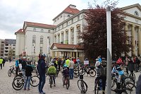 Bild: Fahrraddemo rollte durch Nordhausen