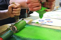 Bild: Jugendkunstschultag in Nordhausen