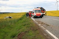 Bild: Schwerer Unfall auf der B4
