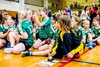 Bild: Handballzwerge im Mittelpunkt