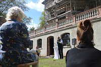 Eine Ära geht zu Ende - Gisela Hartmann wurde heute als Vorsitzende der Bürgerstiftung Park Hohenrode verabschiedet Bild: Eine Ära geht zu Ende - Gisela Hartmann wurde heute als Vorsitzende der Bürgerstiftung Park Hohenrode verabschiedet