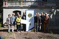 Bild: Lions-Rosen f&uuml;r den Park Hohenrode gespendet