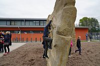Der neue Sportplatz an der Ellricher Regelschule wurde heute eingeweiht. Bild: Der neue Sportplatz an der Ellricher Regelschule wurde heute eingeweiht.