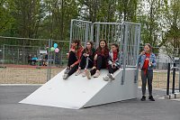 Der neue Sportplatz an der Ellricher Regelschule wurde heute eingeweiht. Bild: Der neue Sportplatz an der Ellricher Regelschule wurde heute eingeweiht.