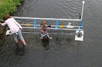 Bild: Anwassern in der Zorge