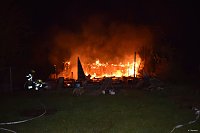 Bild: Gartenlaube abgebrannt