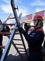 Bild: In den vergangenen zwei Wochen stellten sich insgesamt 33 Jugendfeuerwehrmitglieder in zwei Pr&uuml;fungsdurchg&auml;ngen selbst auf die Probe.