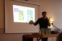 Bild: Leseabend im Herder-Gymnasium