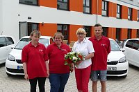 Bild: Mit vier neuen "Citygo"-Stadtflitzern der Marke Skoda hat der zum 1. Juni gegr&uuml;ndete mobile Pflegedienst des DRK-Kreisverbandes Nordhausen nun auch seine volle Mobilit&auml;t erlangt