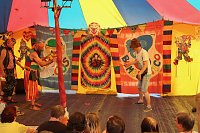 Bild: Der Circus Bombastico war heute zu Gast bei der Nordth&uuml;ringer Lebenshilfe