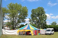 Bild: Der Circus Bombastico war heute zu Gast bei der Nordth&uuml;ringer Lebenshilfe