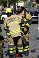 Bild: Einsatz in der Langen Stra&szlig;e