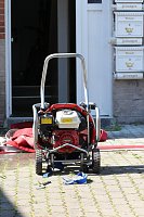 Bild: Einsatz in der Langen Stra&szlig;e