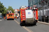 Bild: Einsatz in der Langen Stra&szlig;e
