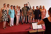 Bild: Hatte Premiere - der Lehrerchor