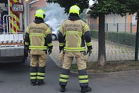 Bild: Rauch aus dem Motorraum