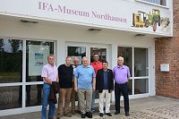 Bild: Kosmonaut Victor Afanasiev in Nordhausen