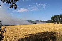 Bild: Gro&szlig;brand zwischen Ellrich und Werna