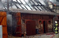 Bild: Brand in Harzungen