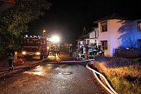 Bild: Hausbrand in Kleinfurra
