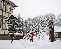 Bild: Schnee in Friedrichsrode