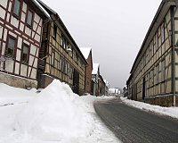 Bild: Schnee in Friedrichsrode