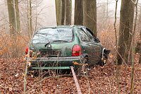 auto im Wald Bild: auto im Wald