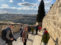 Bild: Die Reisegruppe aus Nordhausen begab sich auf Spurensuche in Jerusalem, Bethlehem und Bet Schemesch