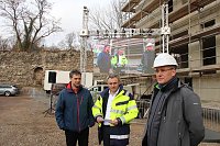Bild: Richtfest am Humboldt-Gymnasium Nordhausen