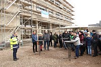 Bild: Richtfest am Humboldt-Gymnasium Nordhausen