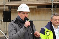 Bild: Richtfest am Humboldt-Gymnasium Nordhausen