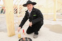 Bild: Richtfest am Humboldt-Gymnasium Nordhausen
