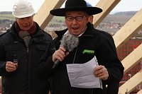 Bild: Richtfest am Humboldt-Gymnasium Nordhausen