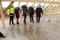 Bild: Richtfest am Humboldt-Gymnasium Nordhausen