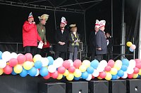 Bild: Rosenmontag auf dem Markt Sondershausen