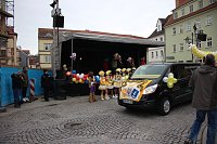 Bild: Rosenmontag auf dem Markt Sondershausen