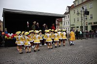 Bild: Rosenmontag auf dem Markt Sondershausen