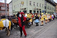 Bild: Rosenmontag auf dem Markt Sondershausen