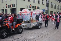 Bild: Rosenmontag auf dem Markt Sondershausen