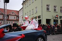 Bild: Rosenmontag auf dem Markt Sondershausen