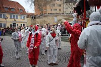 Bild: Rosenmontag auf dem Markt Sondershausen