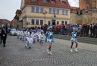 Bild: Rosenmontag auf dem Markt Sondershausen