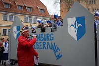 Bild: Rosenmontag auf dem Markt Sondershausen