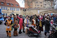 Bild: Rosenmontag auf dem Markt Sondershausen