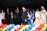 Bild: Rosenmontag auf dem Markt Sondershausen