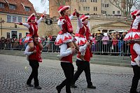 Bild: Rosenmontag auf dem Markt Sondershausen