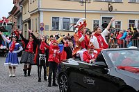Bild: Rosenmontag auf dem Markt Sondershausen