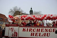 Bild: Rosenmontag auf dem Markt Sondershausen